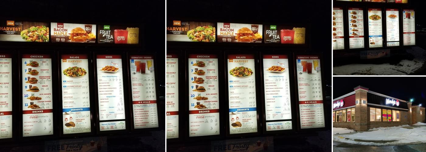 Wendy's Menu