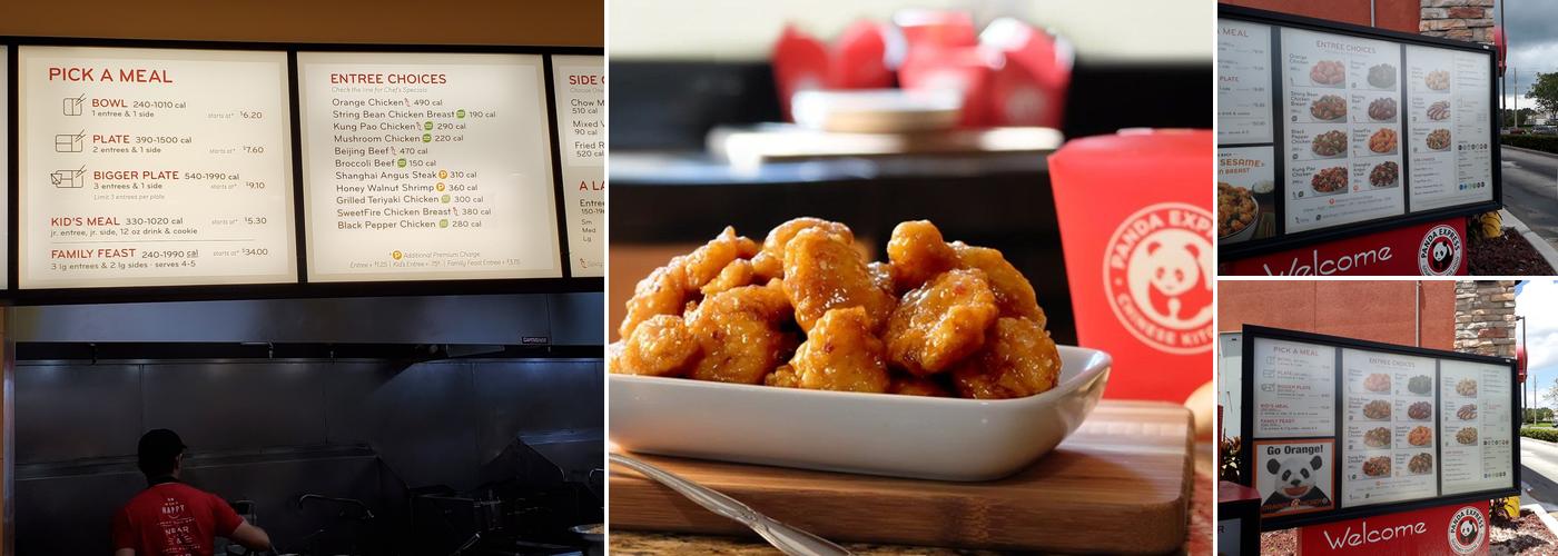 Panda Express Menu