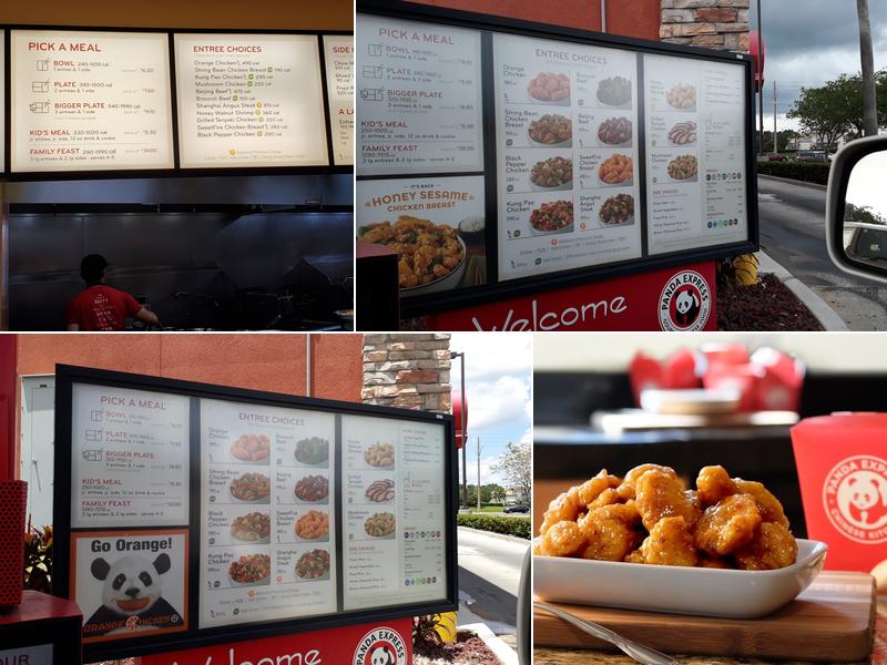 Panda Express Menu