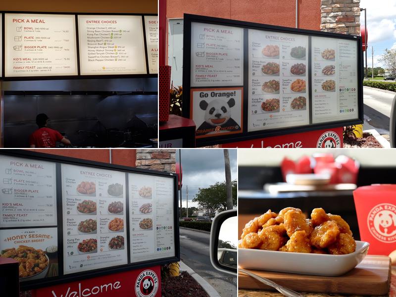 Panda Express Menu