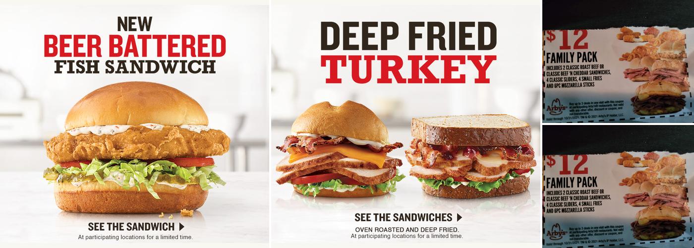 Arby's Menu
