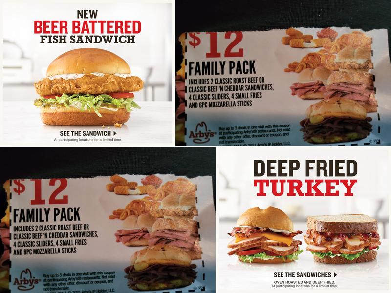 Arby's Menu