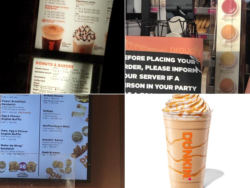 Dunkin' Menu