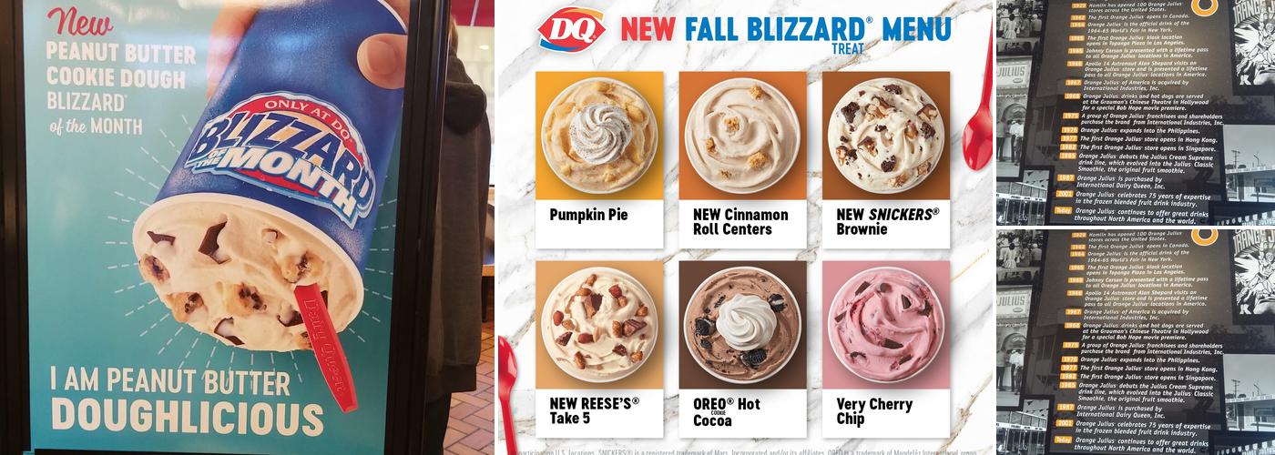 Dairy Queen Grill & Chill Menu