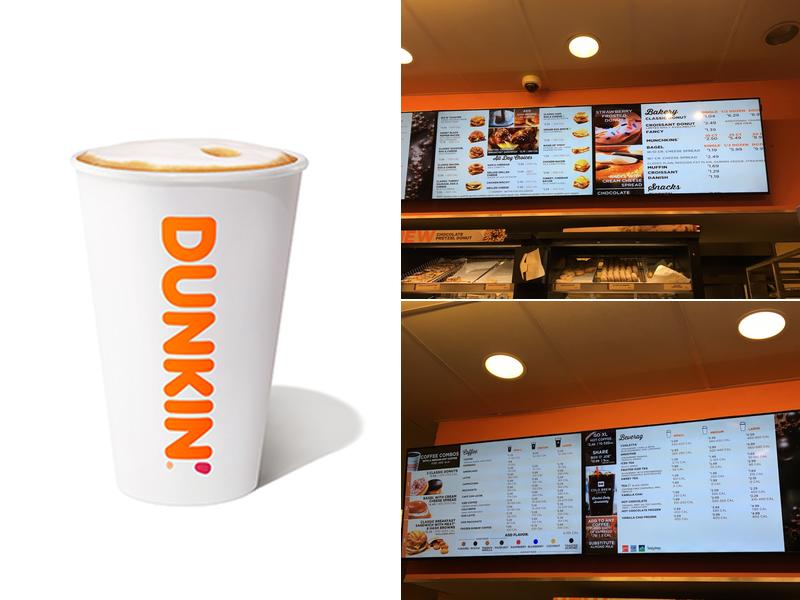 Dunkin' Menu