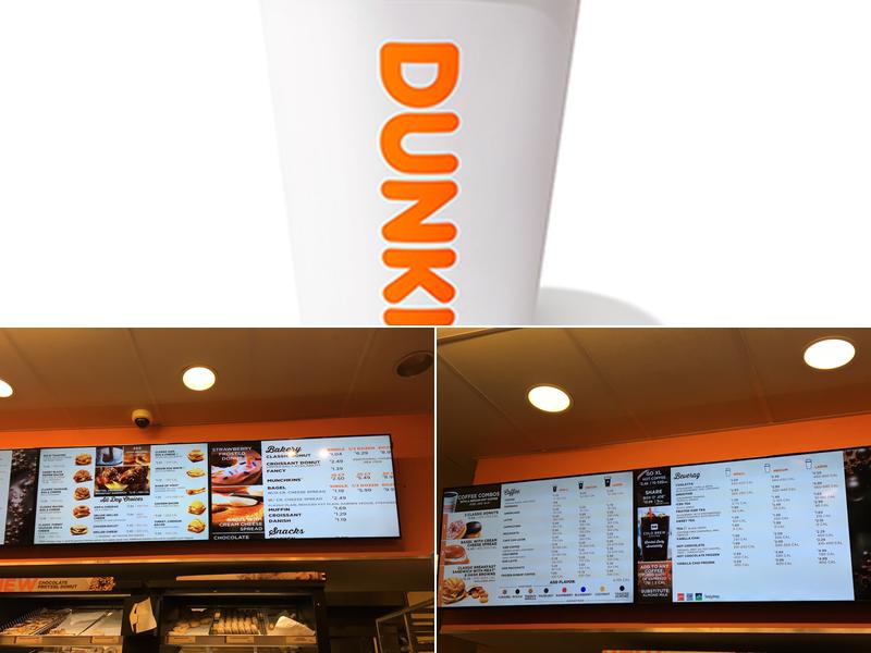 Dunkin' Menu