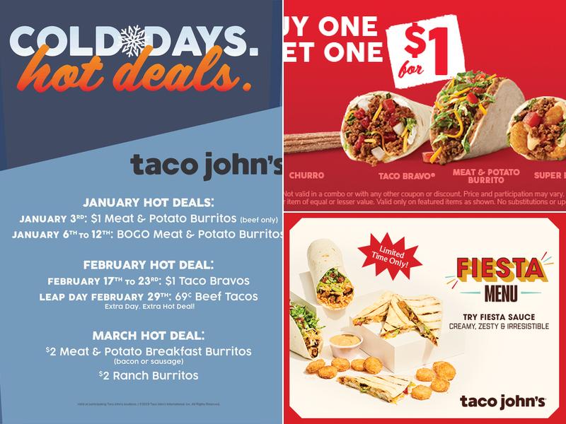 Taco John's Menu