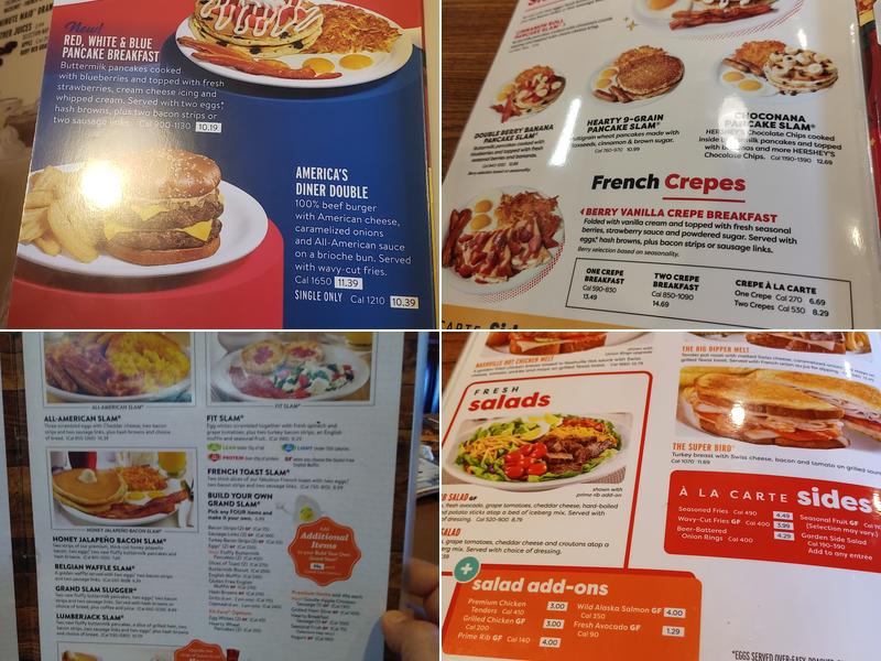 Denny's Menu