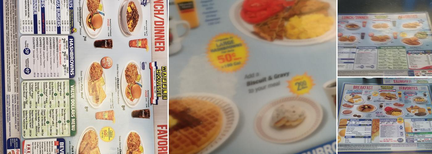 Waffle House Menu