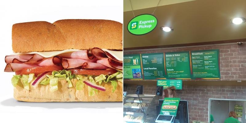 Subway Menu