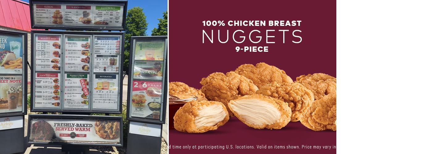 Arby's Menu