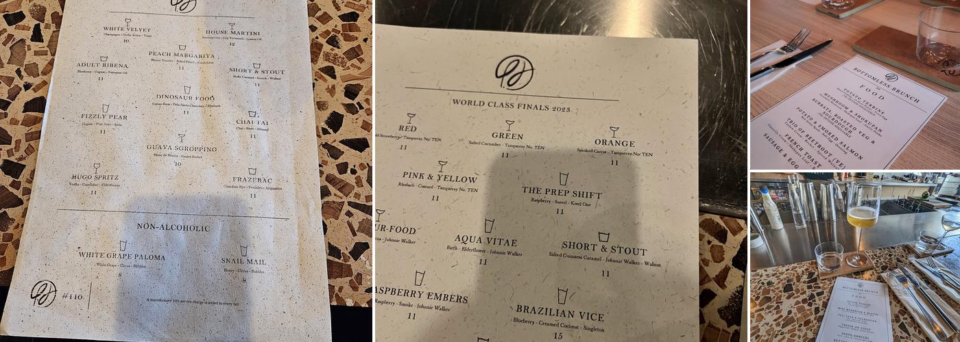 Passing Fancies Menu