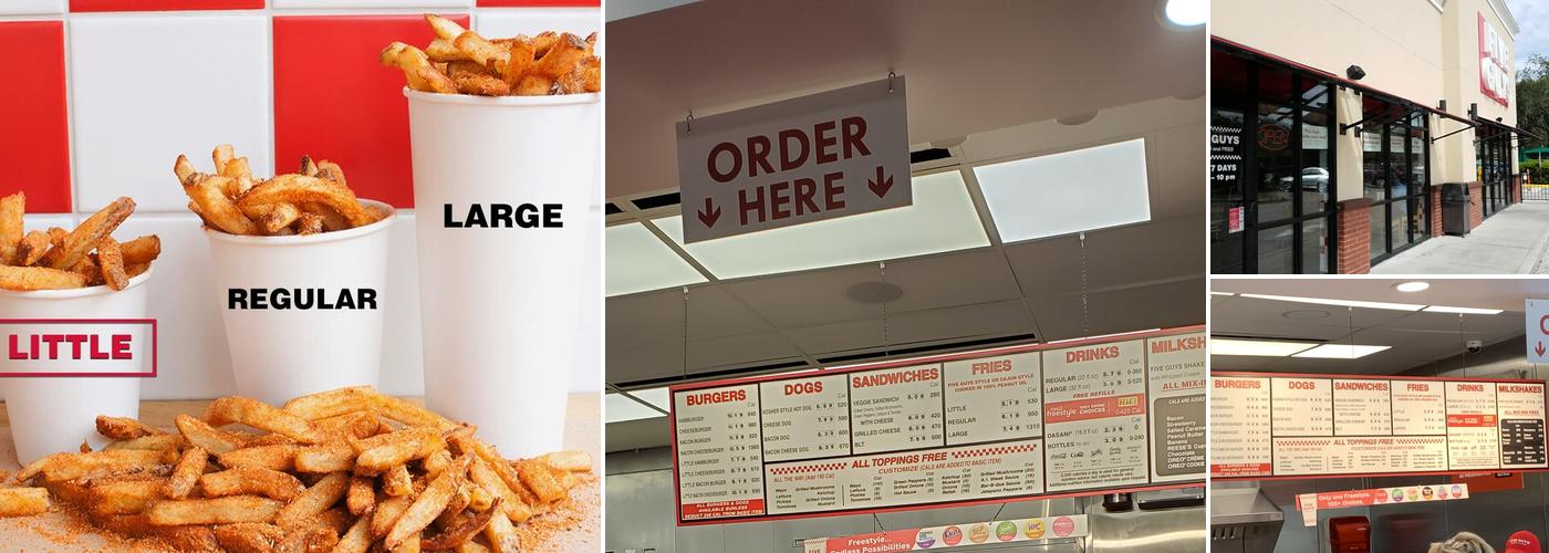 Five Guys Menu