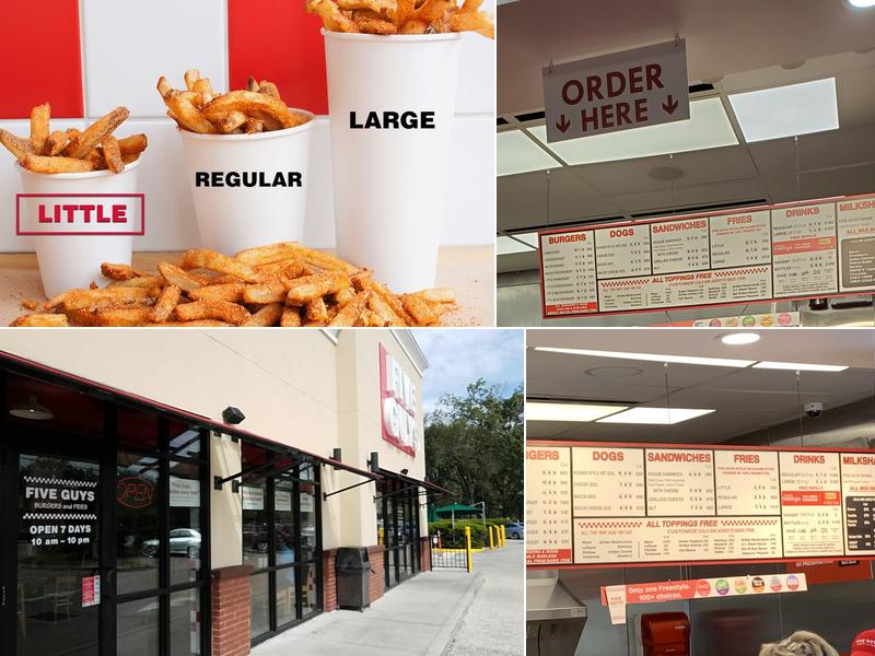 Five Guys Menu