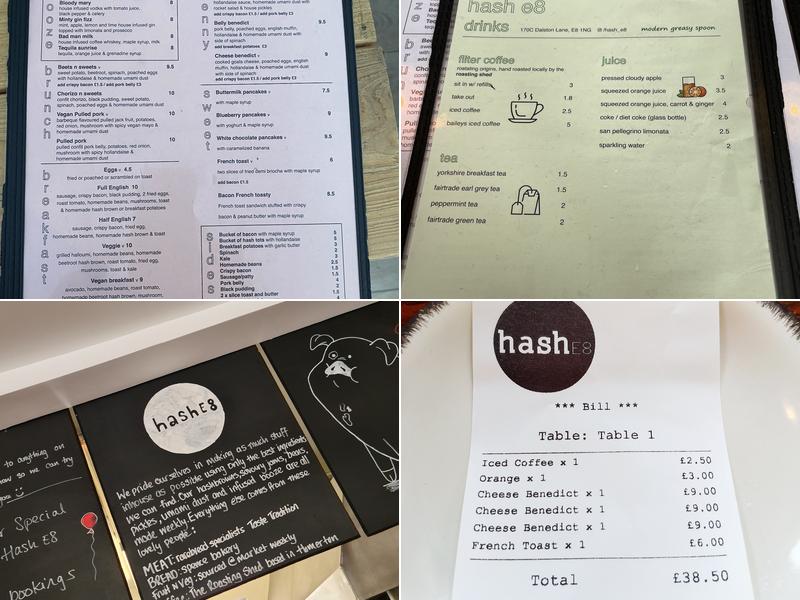 Hash E8 Menu