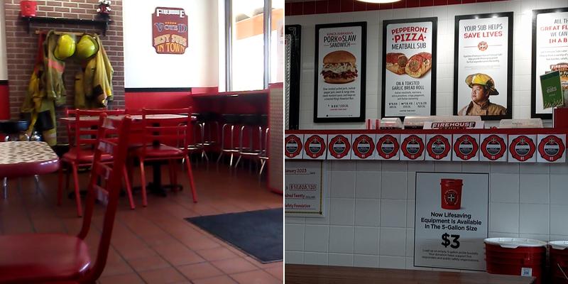 Firehouse Subs Merchants Walk Menu