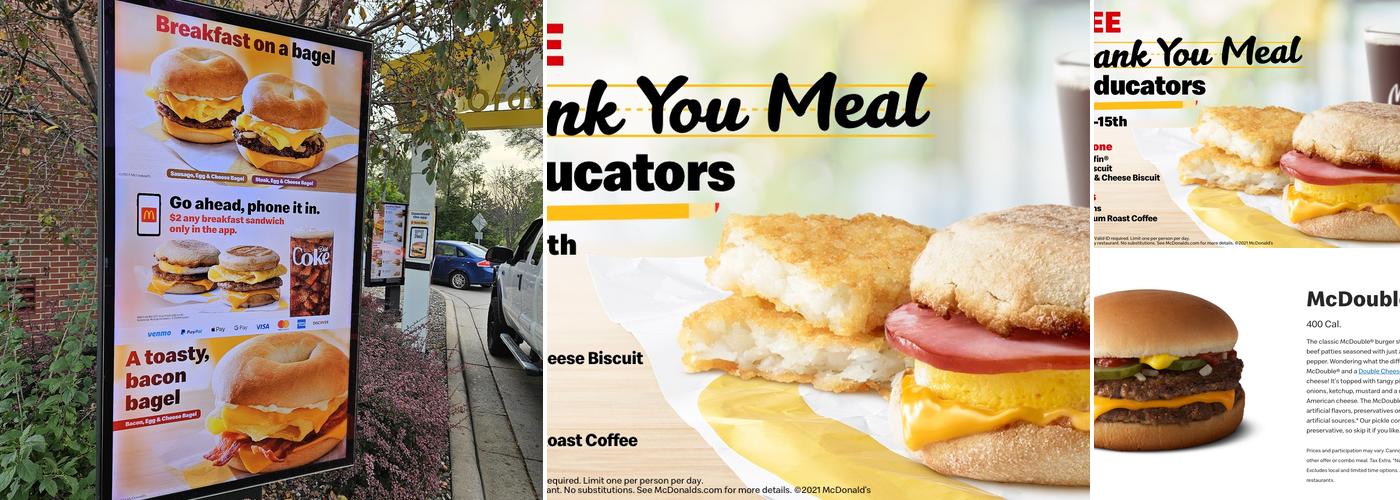McDonald's Menu