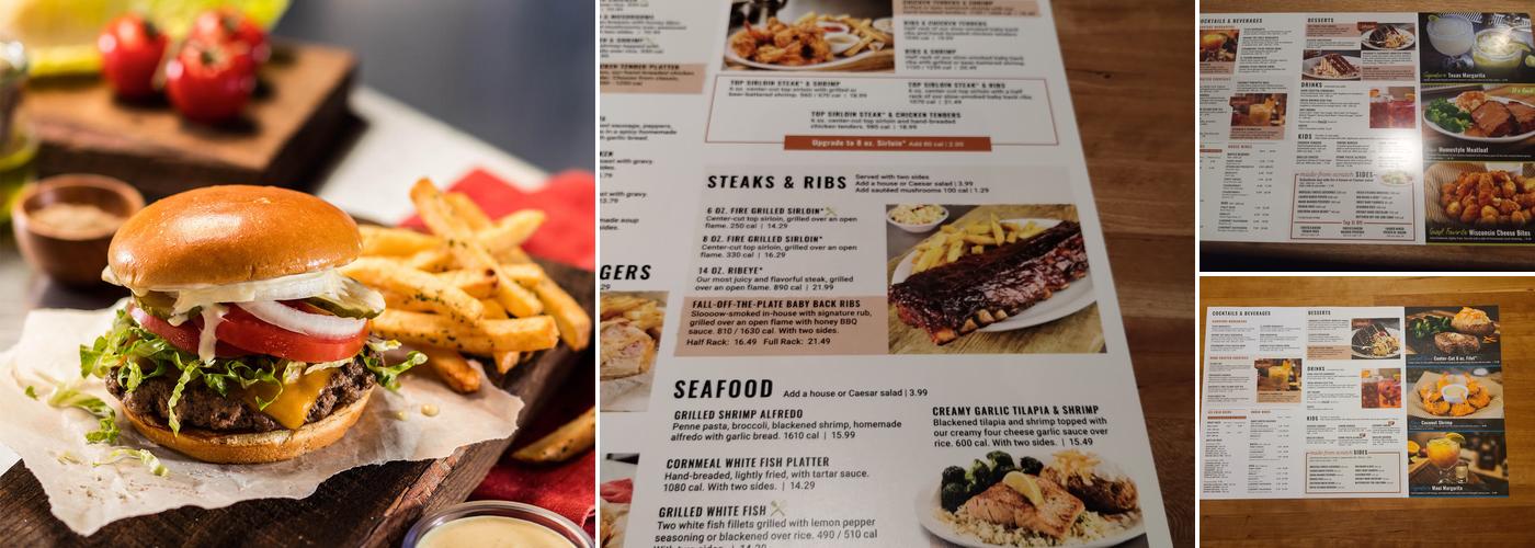 Cheddar's Scratch Kitchen Menu