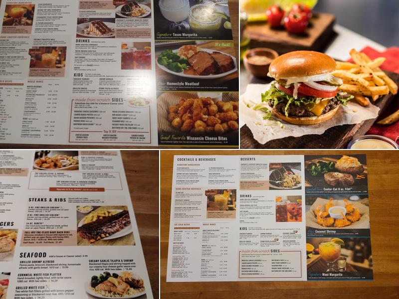 Cheddar's Scratch Kitchen Menu