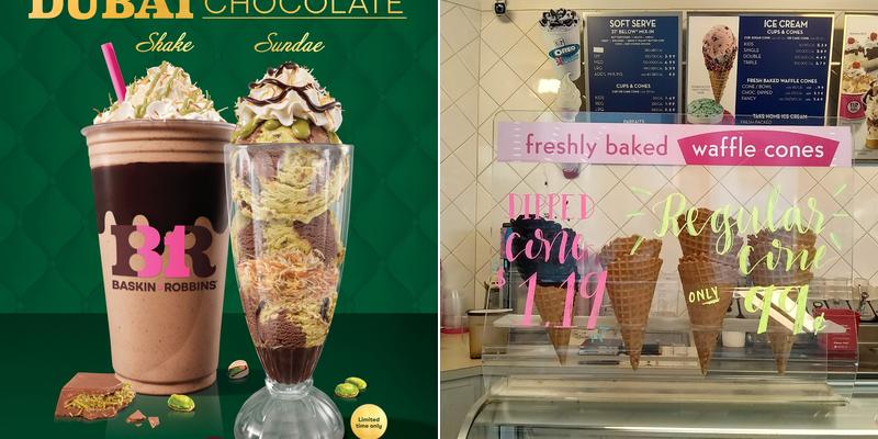 Baskin-Robbins Menu