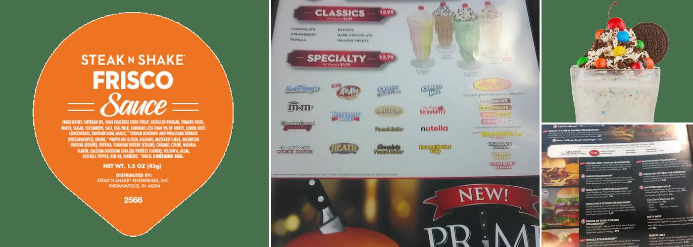 Steak ’n Shake Menu