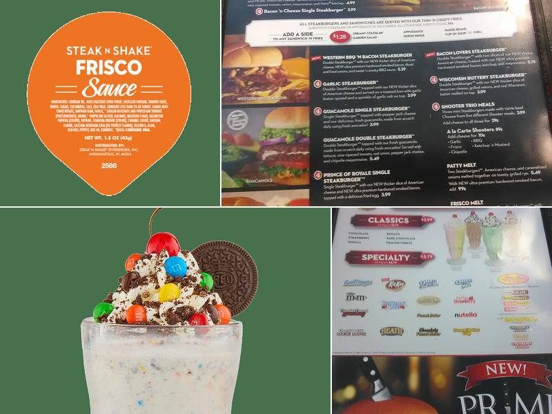 Steak ’n Shake Menu