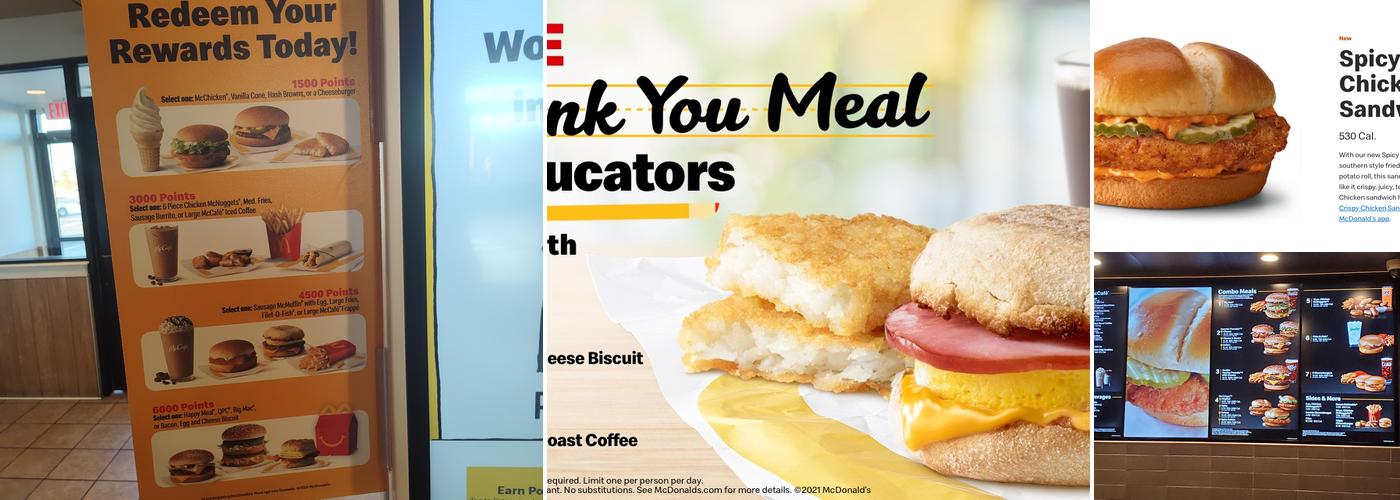 McDonald's Menu