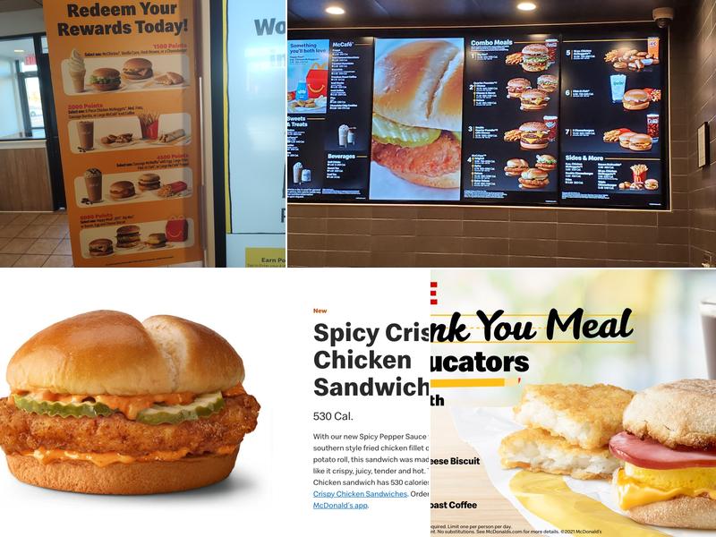 McDonald's Menu