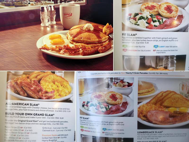 Denny's Menu