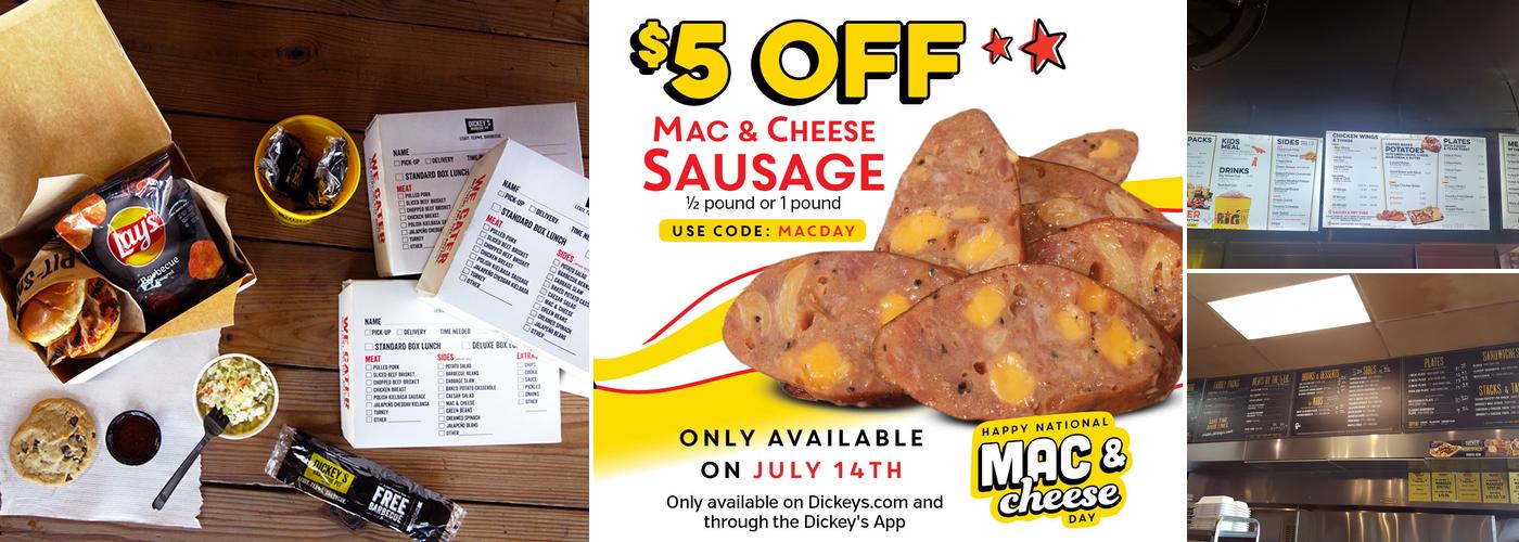 Dickey's Barbecue Pit Menu