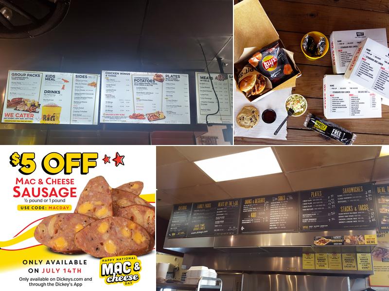 Dickey's Barbecue Pit Menu