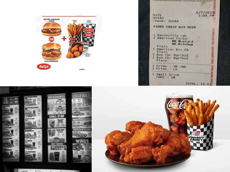 Checkers Menu