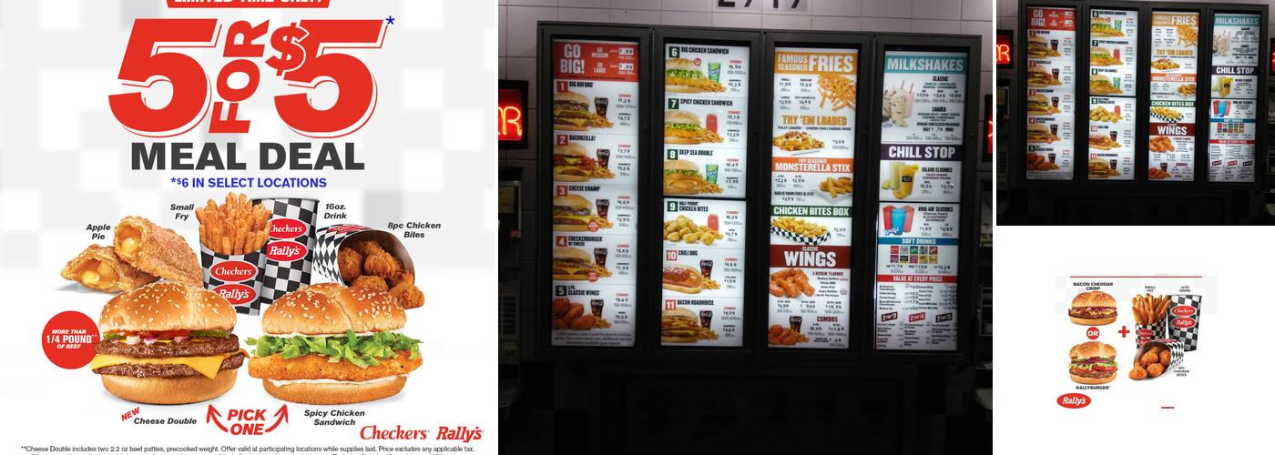 Checkers Menu