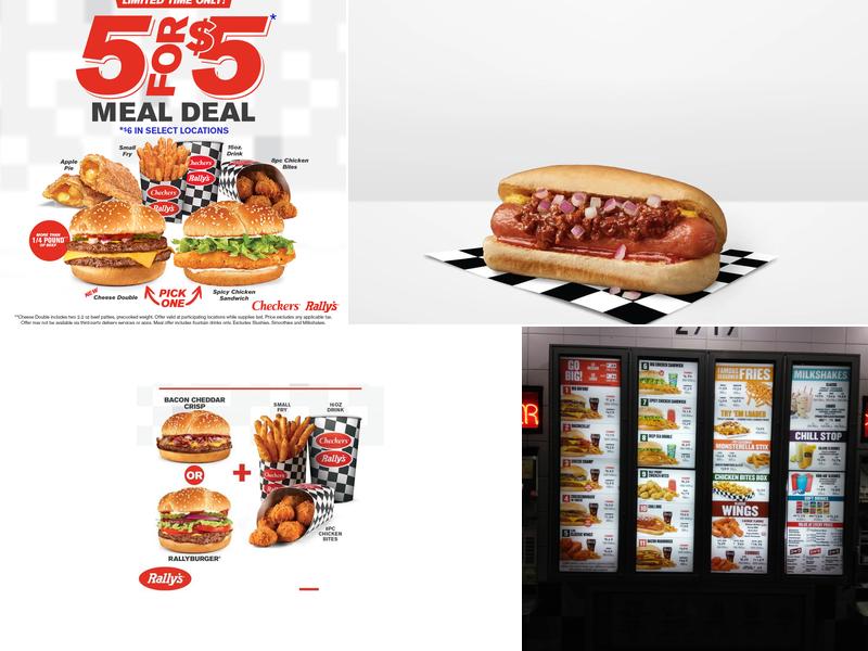 Checkers Menu