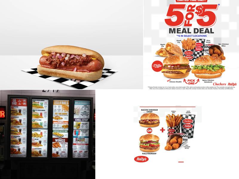 Checkers Menu