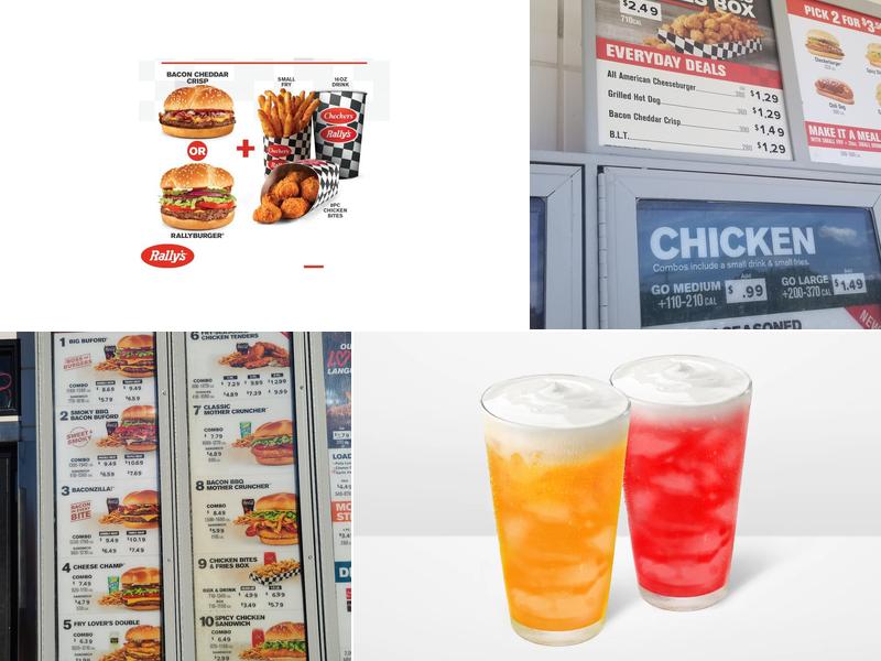 Checkers Menu