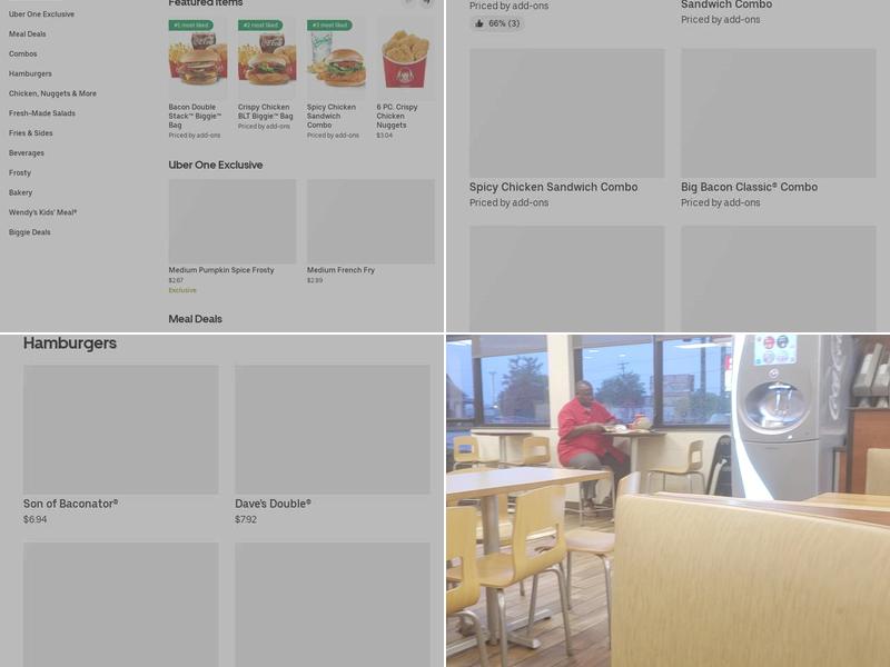 Wendy's Menu