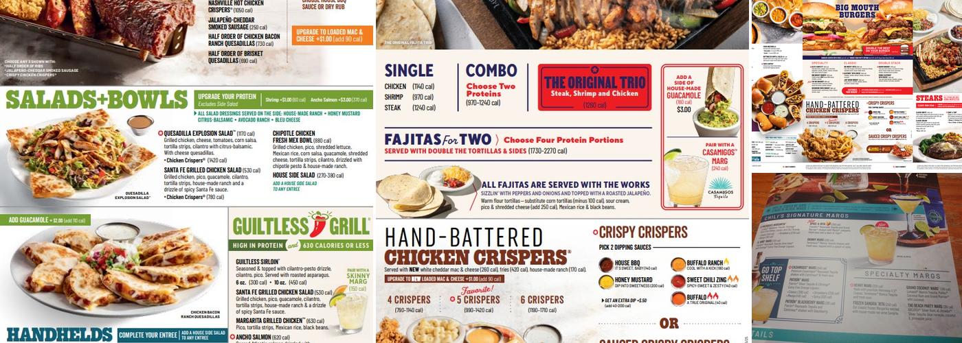 Chili's Grill & Bar Menu