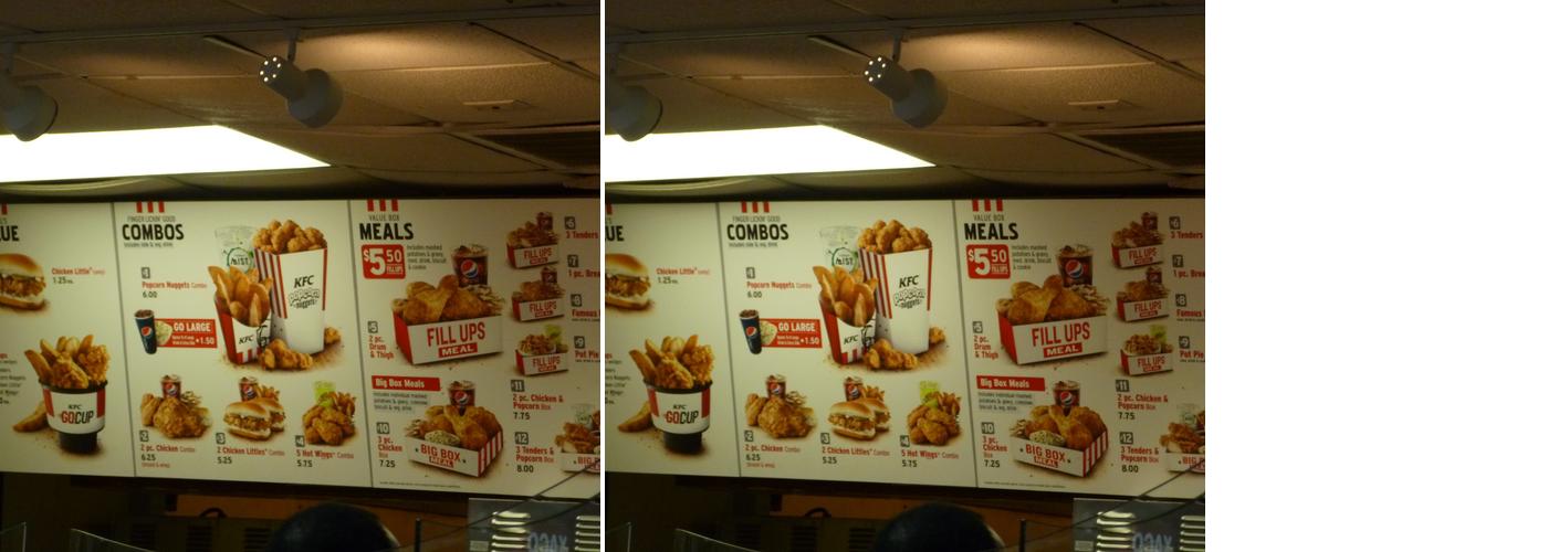KFC Menu