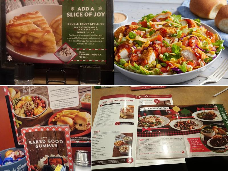 Bob Evans Menu