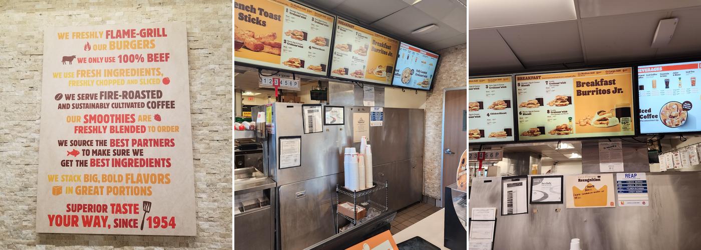 Burger King Menu