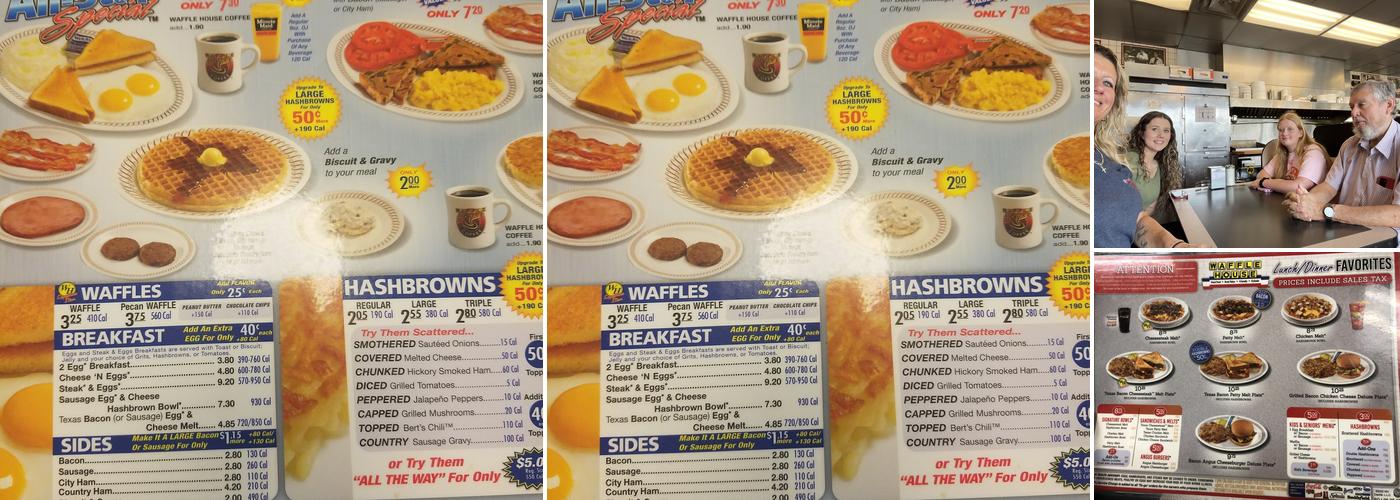 Waffle House Menu