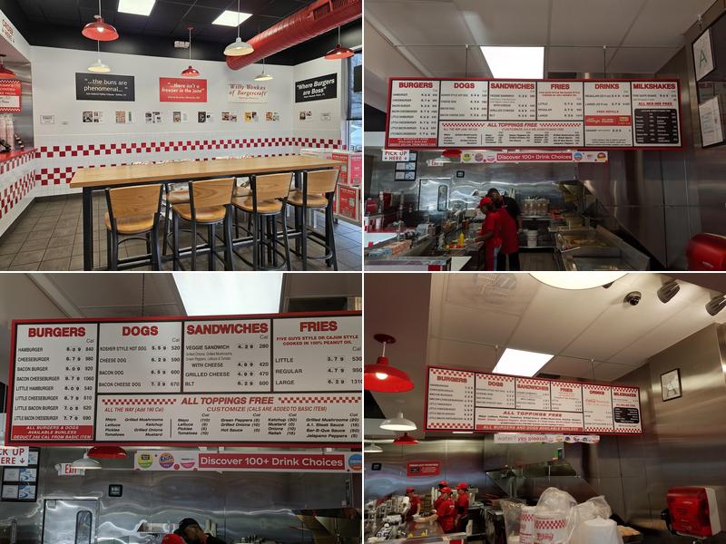 Five Guys Menu