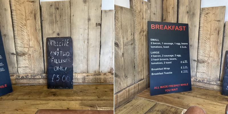 The Little Kitchen Hoyland Menu