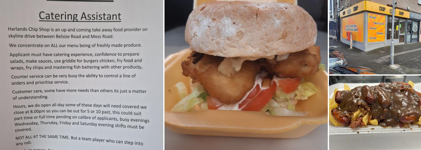 Harlands Chip Shop Lisburn