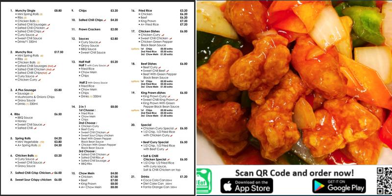 Yooway Menu