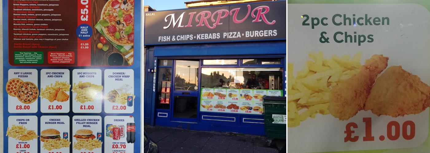 Mirpur Kebab House Menu