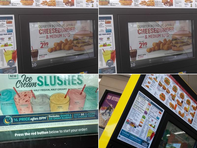 Sonic Drive-In Menu