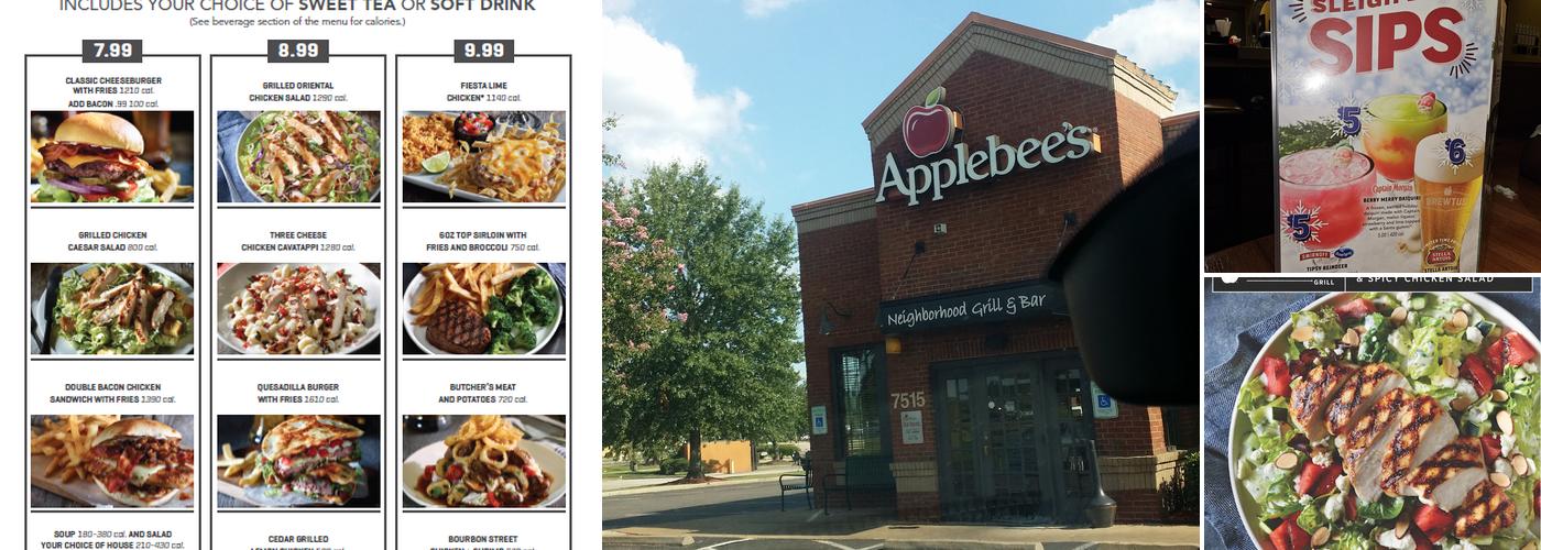 Applebee's Grill + Bar Menu