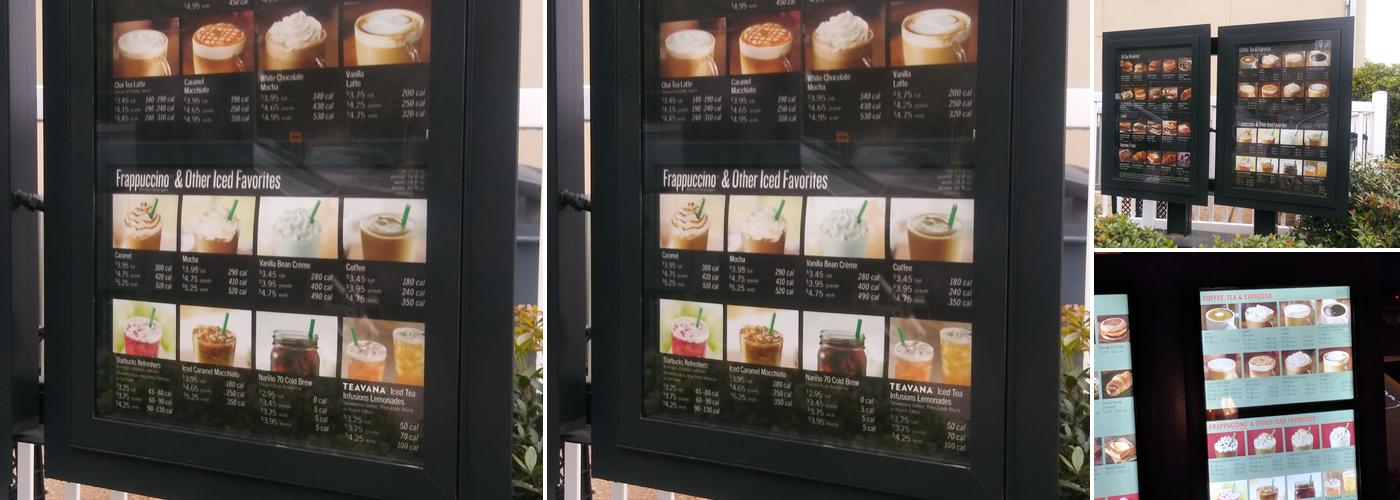 Starbucks Menu